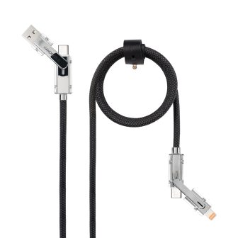 Nanocable 10.01.2601 cable USB USB 2.0 1 m USB A/USB C USB…