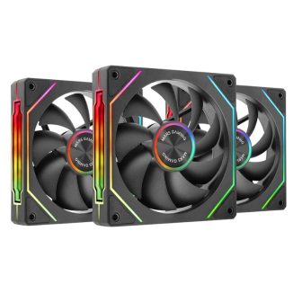 Mars Gaming MF-LINKFINITYKIT2 PC Case Fan 12 cm Black 3 piece(s)