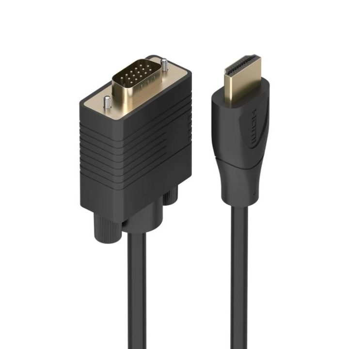 AISENS Cabo Conversor HDMI para SVGA, HDMI A/M-SVGA/M, Preto, 1,5 m