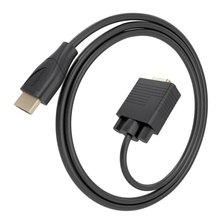 AISENS Cable Conversor HDMI a SVGA, HDMI A/M-SVGA/M, Negro, 1.5m