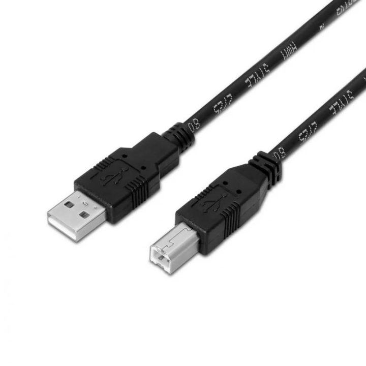 AISENS A101-0007 cable USB USB 2.0 3 m USB A USB B Negro
