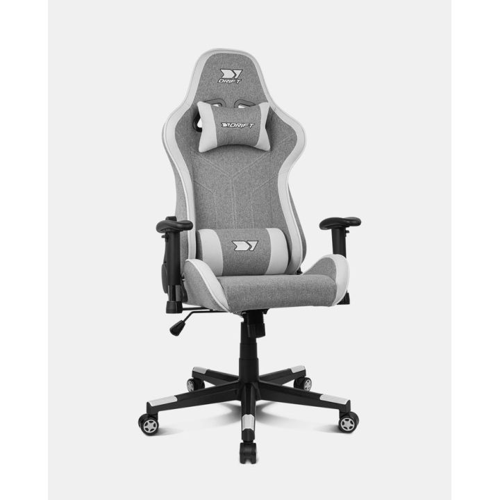 Cadeira Gaming Drift DR90 PRO Cinzenta/Branca (DR90PROW)