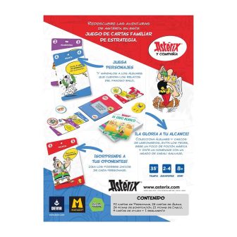 Devir Juego de cartas asterix y compañía (BGASTXSP)