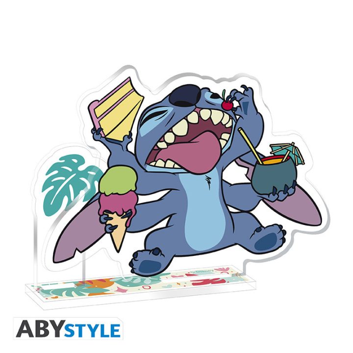 Mini figura acrílica Abystyle Disney Stitch 1 unidade aleatória…