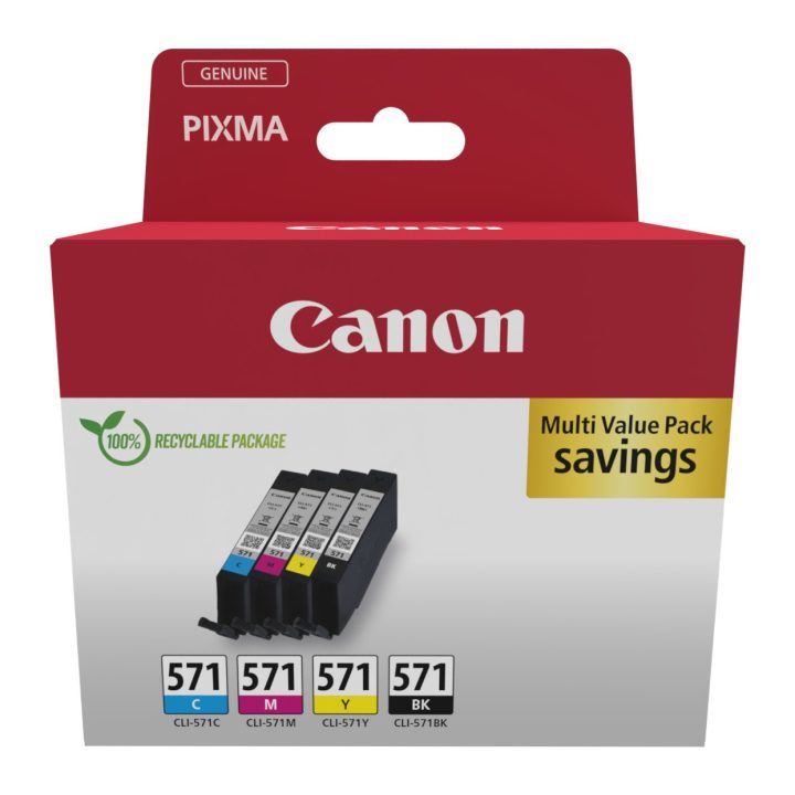 Canon 0386C009 cartucho de tinta 4 pieza(s) Original Negro, Cian…