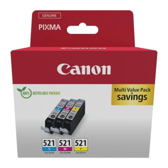 Canon 2934B016 cartucho de tinta 3 peça(s) Original Ciano, Magenta…