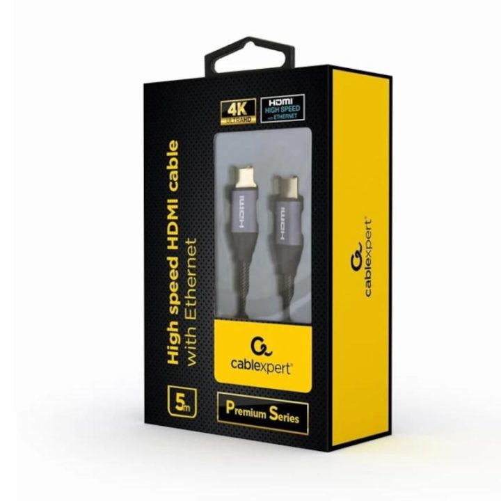 Gembird High Speed HDMI Cable with Ethernet 5m (CCBP-HDMI-5M)