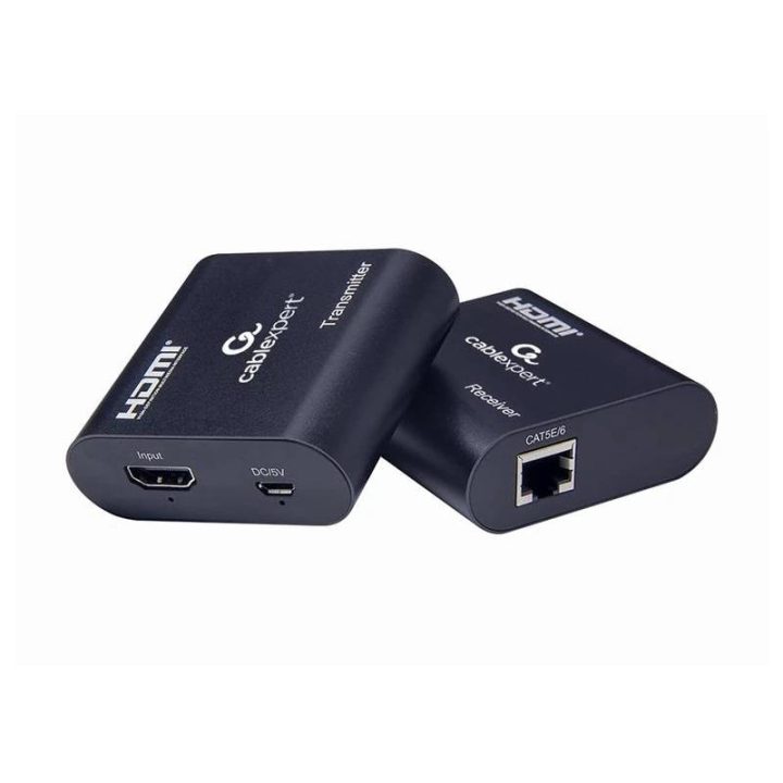 Extensor HDMI Gembird, 60 m, por cabo LAN CAT6 (DEX-HDMI-03)