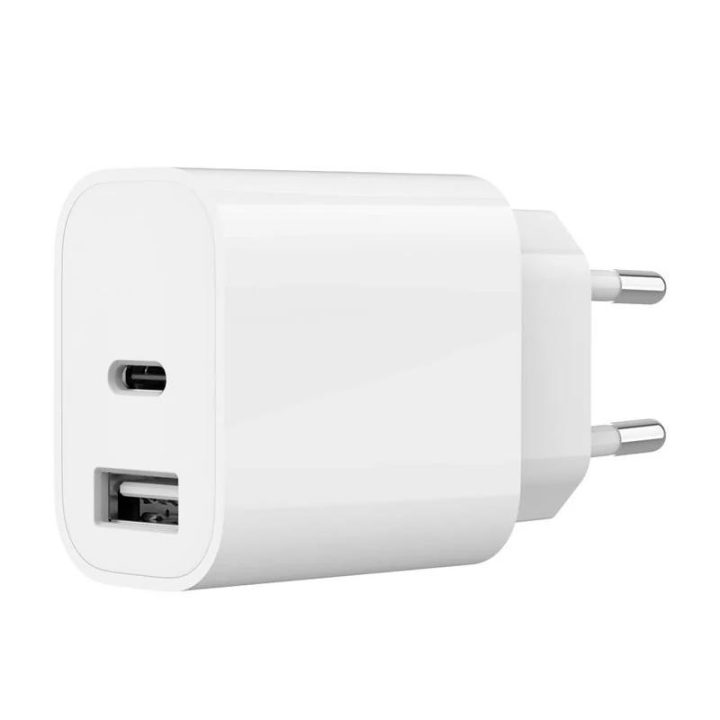 Gembird Cargador USB universal 2 P (A+C)2,4 A (TA-UC-2AC12-01)