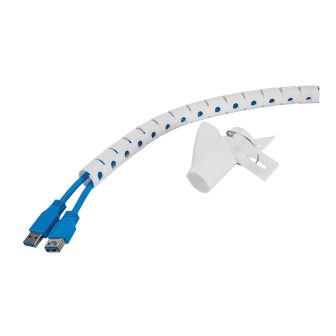 Neomounts ADS06-141WH Organizador para cables - para 1-4 cables -…