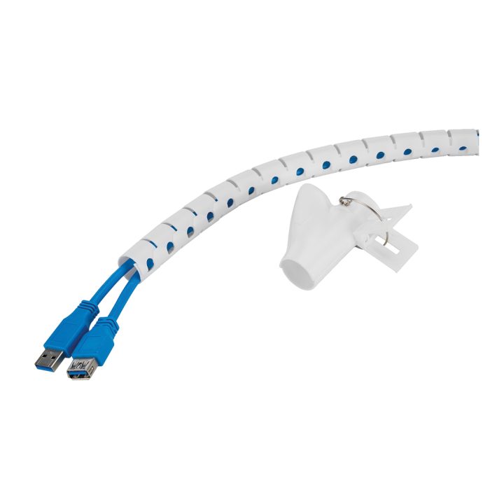 Neomounts ADS06-141WH Cable Organizer - for 1-4 cables - universal