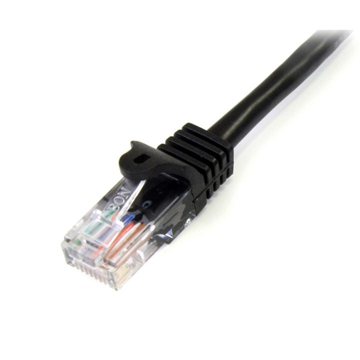 StarTech.com Cable de 2m Amarillo de Red Fast Ethernet Cat5e RJ45 sin…