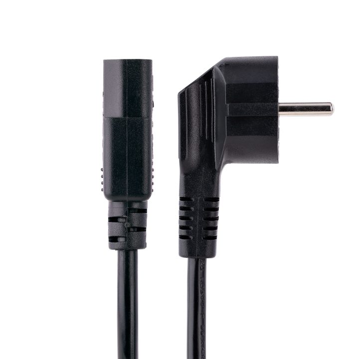 StarTech.com 1m (3 ft) Computer Power Cable, 18AWG, EU Schuko to C13…