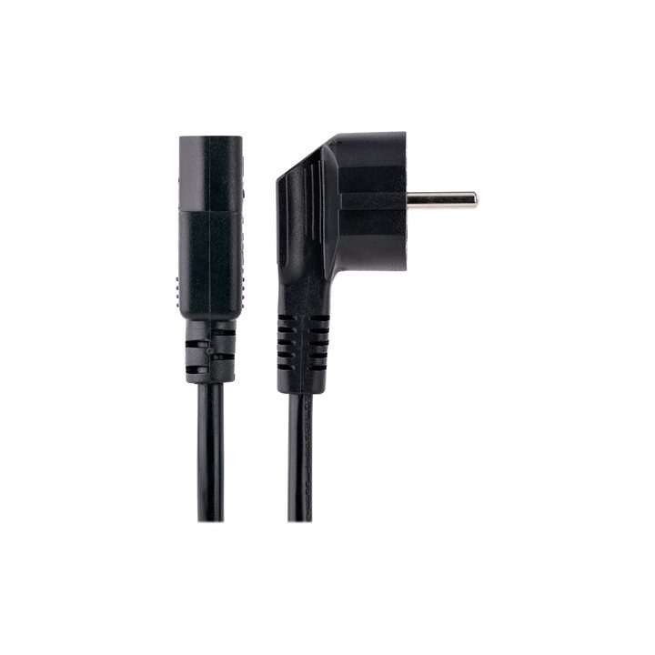 StarTech.com 1m (3 ft) Computer Power Cable, 18AWG, EU Schuko to C13…