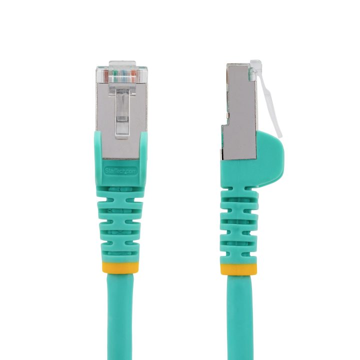 StarTech.com Cabo de Rede Ethernet CAT6a de 1 m - Verde-água - Low…