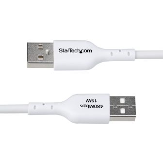 StarTech.com Cabo de Carregamento USB-A para USB-C Branco de 2m -…