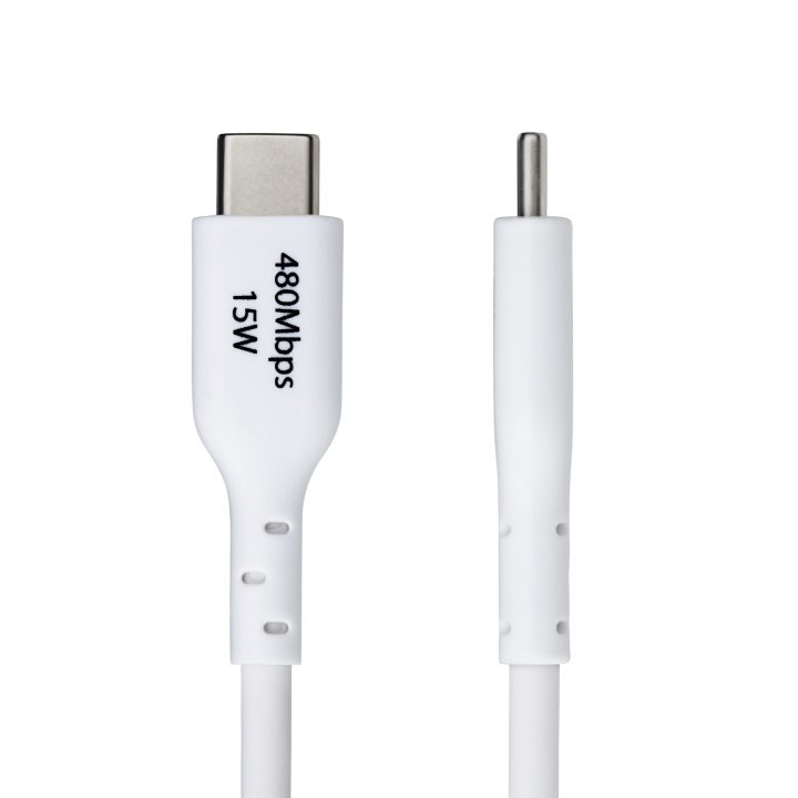 StarTech.com Cable de Carga USB-A a USB-C Blanco de 2m - Cable de…