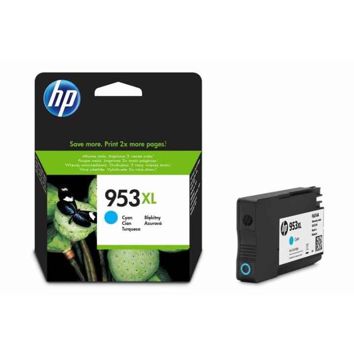 HP Original 953XL High Yield Cyan Ink Cartridge