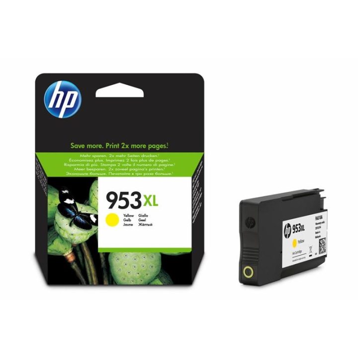 HP Cartucho de tinta Original 953XL de alto rendimiento amarillo