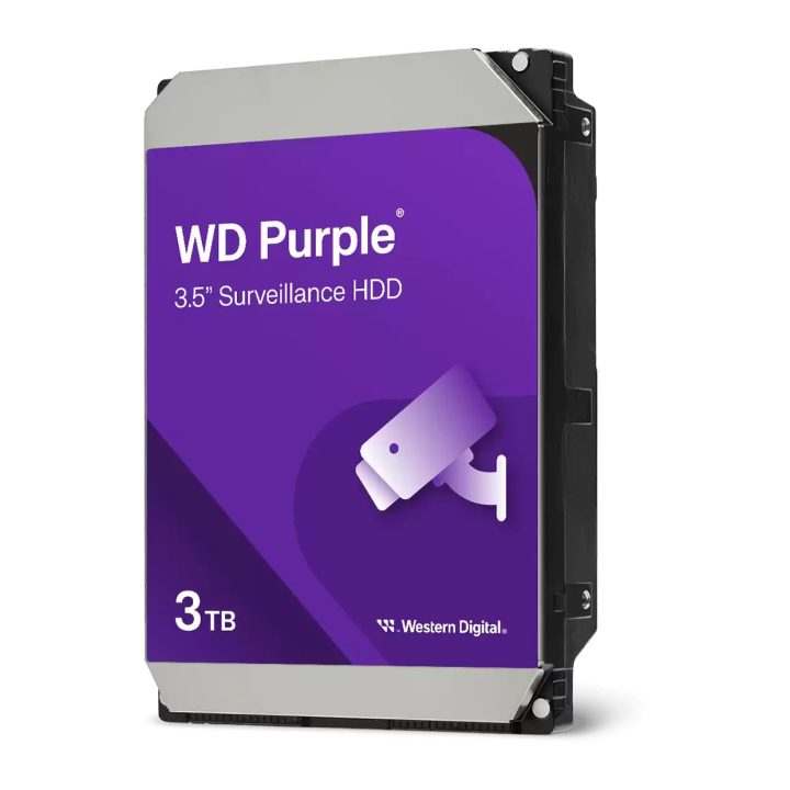Western Digital Purple 3 TB 5400 RPM 128 MB 3.5" Serial ATA III…