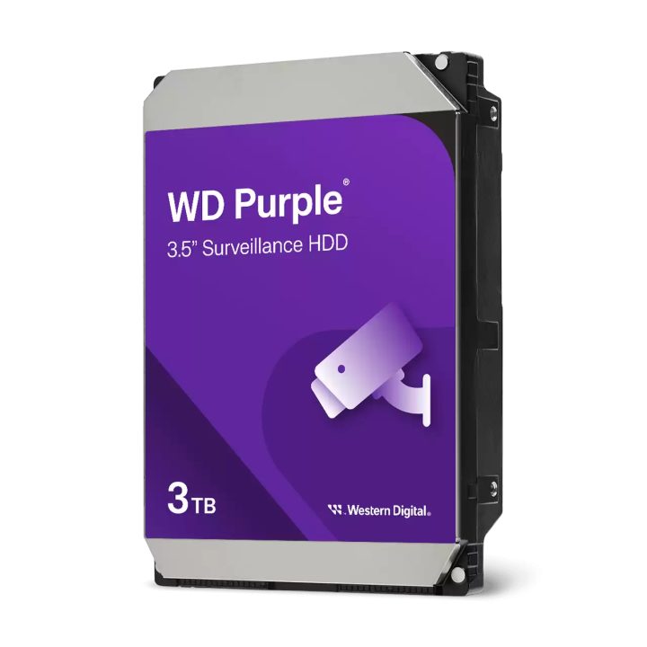 Western Digital Purple 3 TB 5400 RPM 128 MB 3.5" Serial ATA III…