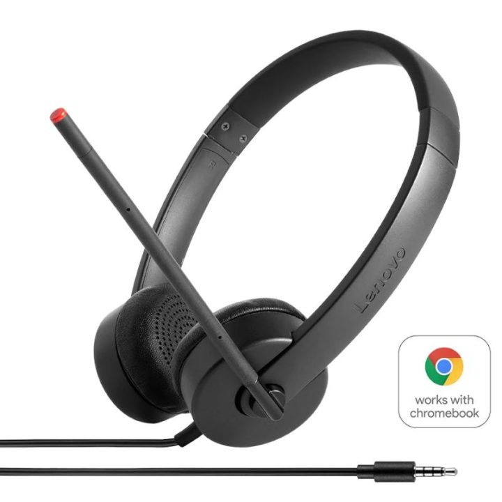 Lenovo Essential auscultadores de diadema com cabo