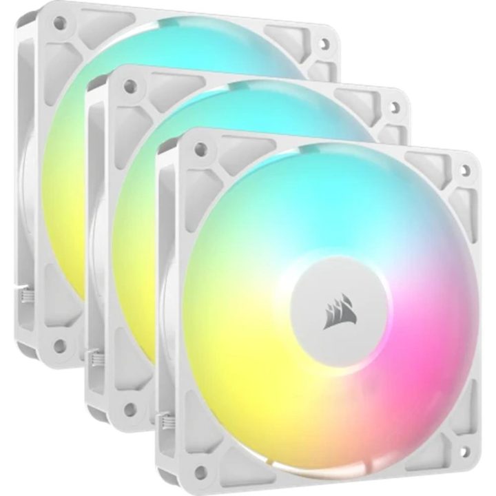Corsair RS120 ARGB Carcasa del ordenador Ventilador 12 cm Blanco 3…