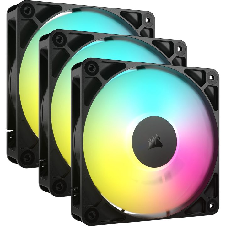 Corsair RS120 ARGB Carcasa del ordenador Ventilador 12 cm Blanco 3…