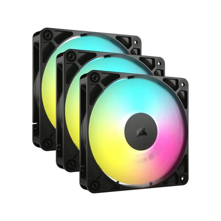 Corsair RS120 ARGB Carcasa del ordenador Ventilador 12 cm Blanco 3…