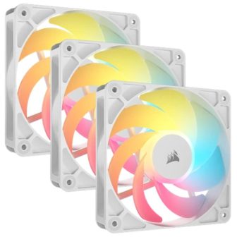 Corsair RS120-R ARGB Carcasa del ordenador Ventilador 12 cm Blanco 3…
