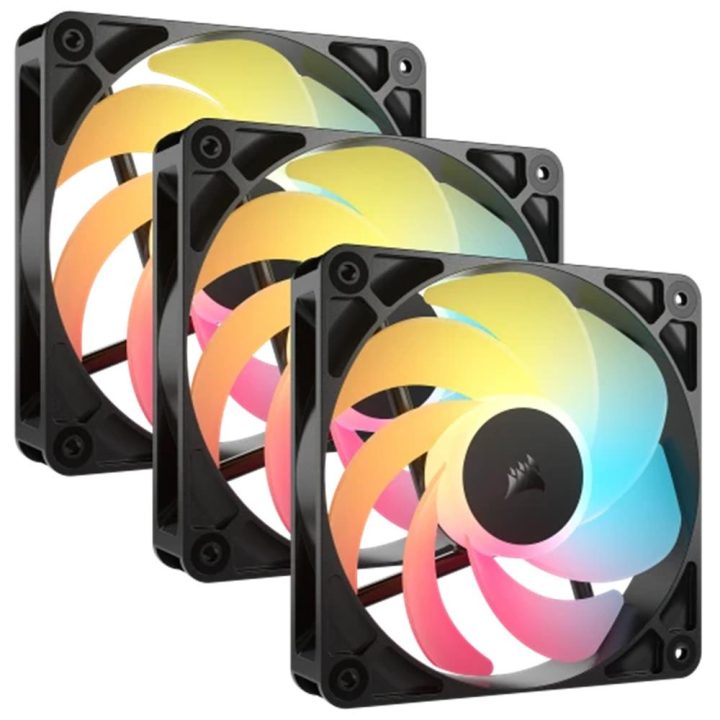 Corsair RS120-R ARGB Carcasa del ordenador Ventilador 12 cm Blanco 3…
