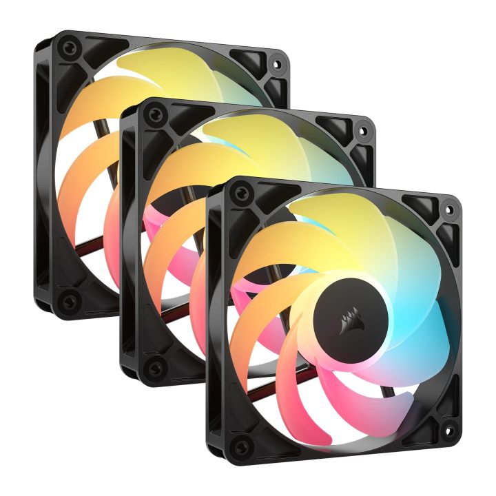 Corsair RS120-R ARGB Carcasa del ordenador Ventilador 12 cm Blanco 3…