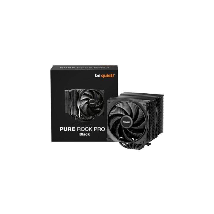 be quiet! Pure Rock Pro 3 Black CPU Air Cooler 12 cm Black 1 piece(s)