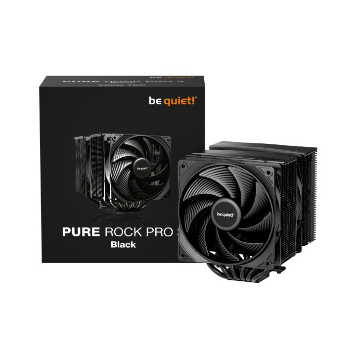 be quiet! Pure Rock Pro 3 Black Cooler de processador a ar 12 cm…