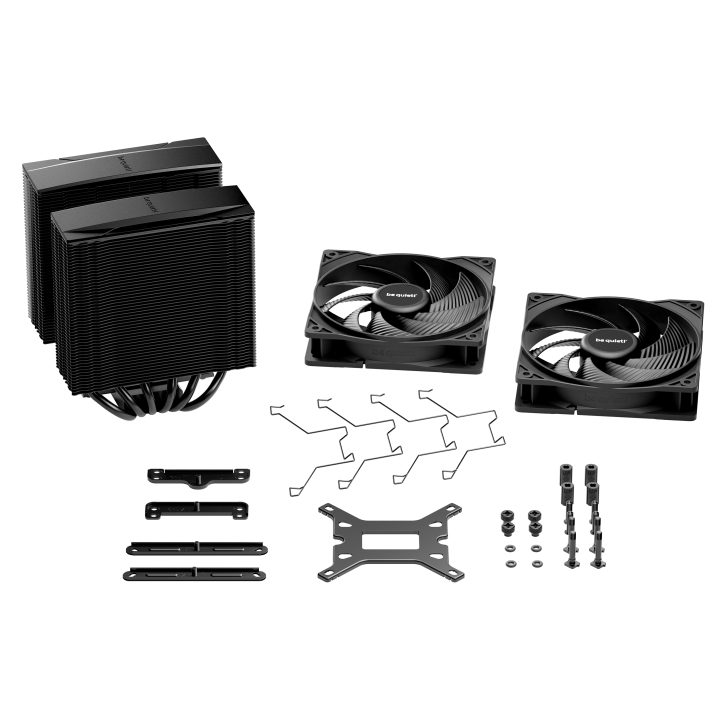 be quiet! Pure Rock Pro 3 Black CPU Air Cooler 12 cm Black 1 piece(s)