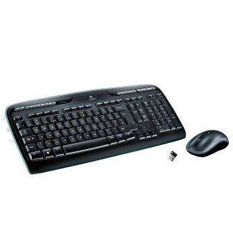 Logitech MK330 Keyboard Mouse Included Office USB QWERTY Spanish…