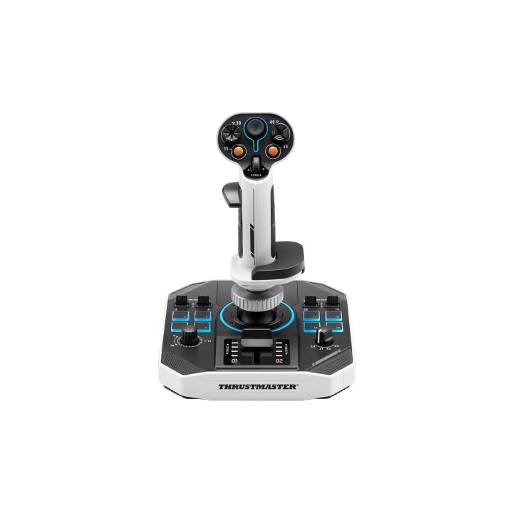 Thrustmaster Sol-R 1 Flightstick Black, White USB Analog/Digital…
