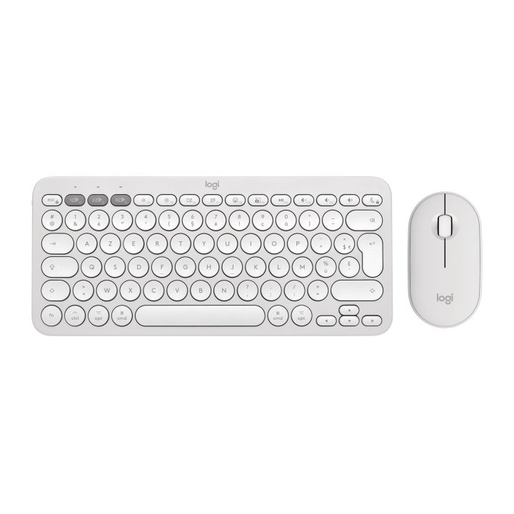 Logitech Pebble 2 Combo Keyboard Mouse Included Universal RF Wireless…