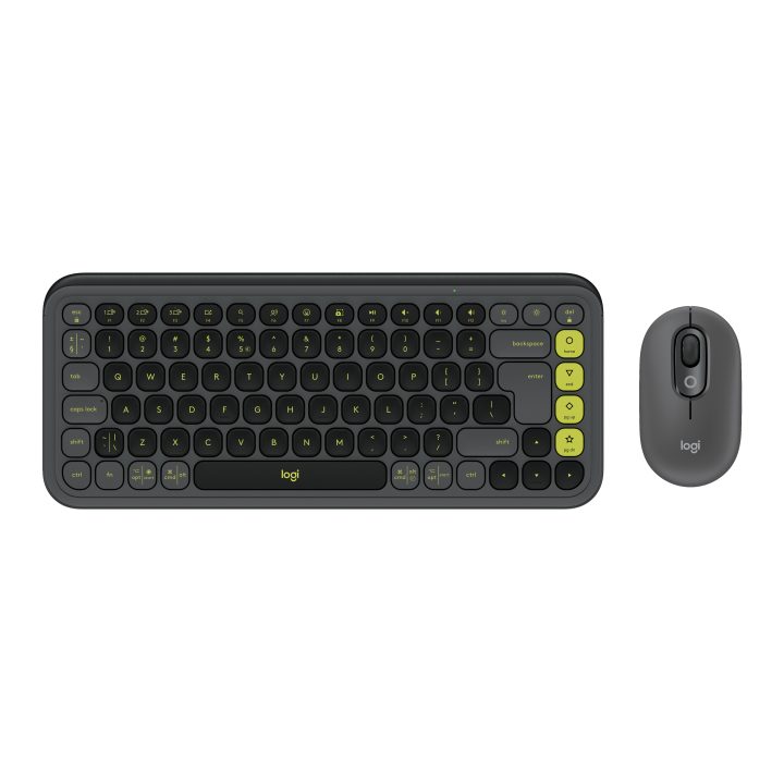 Logitech Pop Icon Combo teclado Ratón incluido Universal Bluetooth…