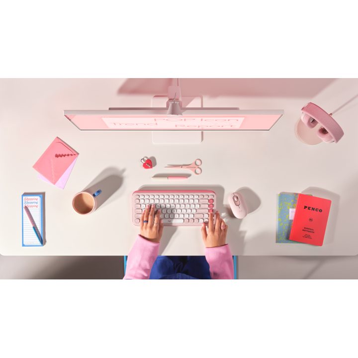 Logitech Pop Icon Combo teclado Rato incluído Universal Bluetooth…