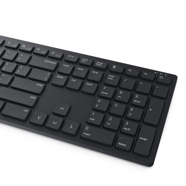 DELL Pro Keyboard and Mouse - KM5221W - German (QWERTZ) - Black