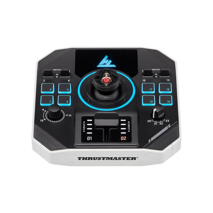 Thrustmaster Sol-R 1 Flightstick Preto, Branco USB Joystick…