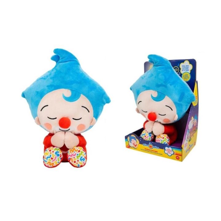 Bandai vermelho Peluche Plim Plim Boas Noites (PL85030)