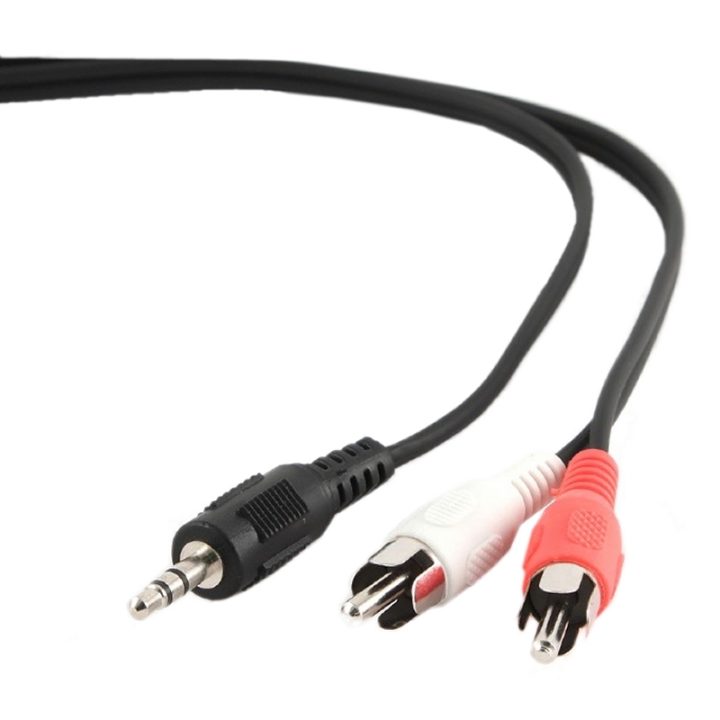 Gembird 3.5mm(M) to 2 RCA(M) Audio Cable 2.5 Meters (CCA-458-2.5M)