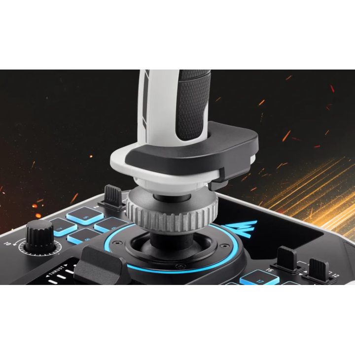 Thrustmaster Sol-R 1 Flightstick Black, White USB Analog/Digital…