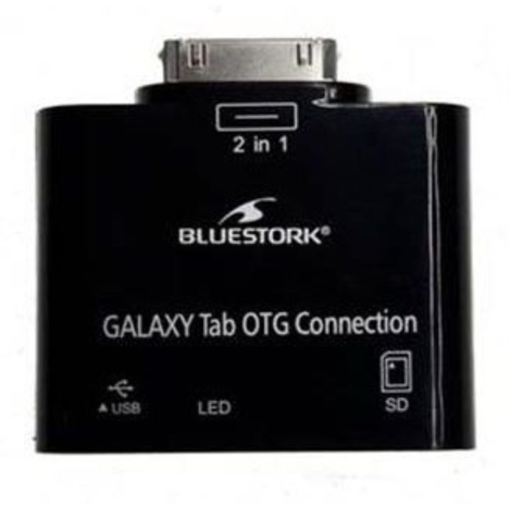 Bluestork BS-GAL-RDR/SD Gender Changer for Samsung 30-pin USB 2.0/SD…