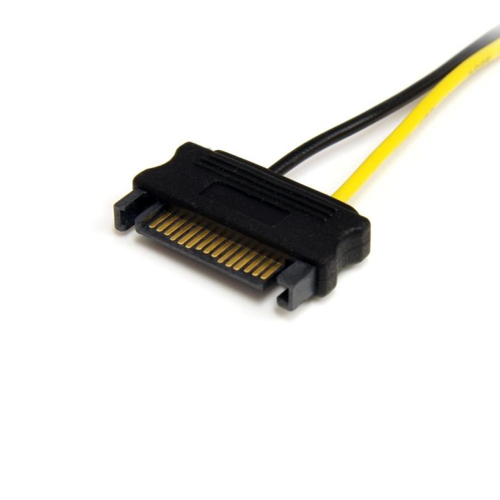 StarTech.com Cabo Adaptador 15cm Alimentação SATA para Conector 8…