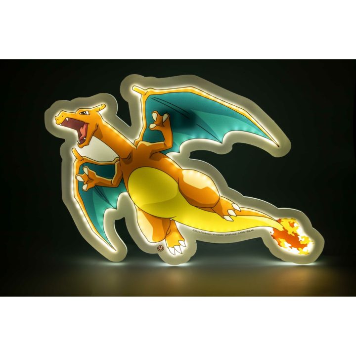 Teknofun Madcow Entertainment Pokémon Charizard Neon Lamp 30 cm…