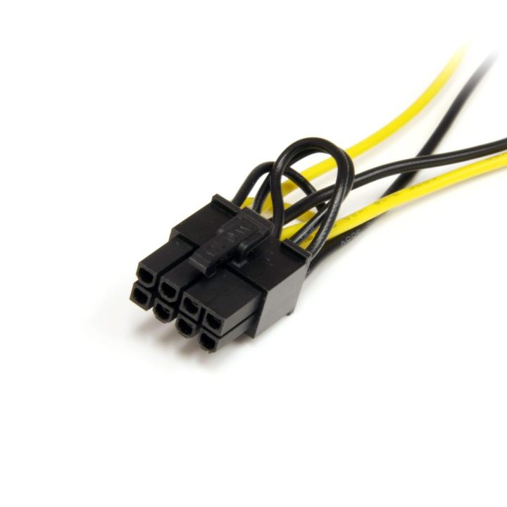 StarTech.com 15cm SATA to 8-Pin PCI Express PCIe Graphics Card Power…