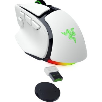 Raton Razer basilisk v4 pro blanco (RZ01-05670200-R3G1)